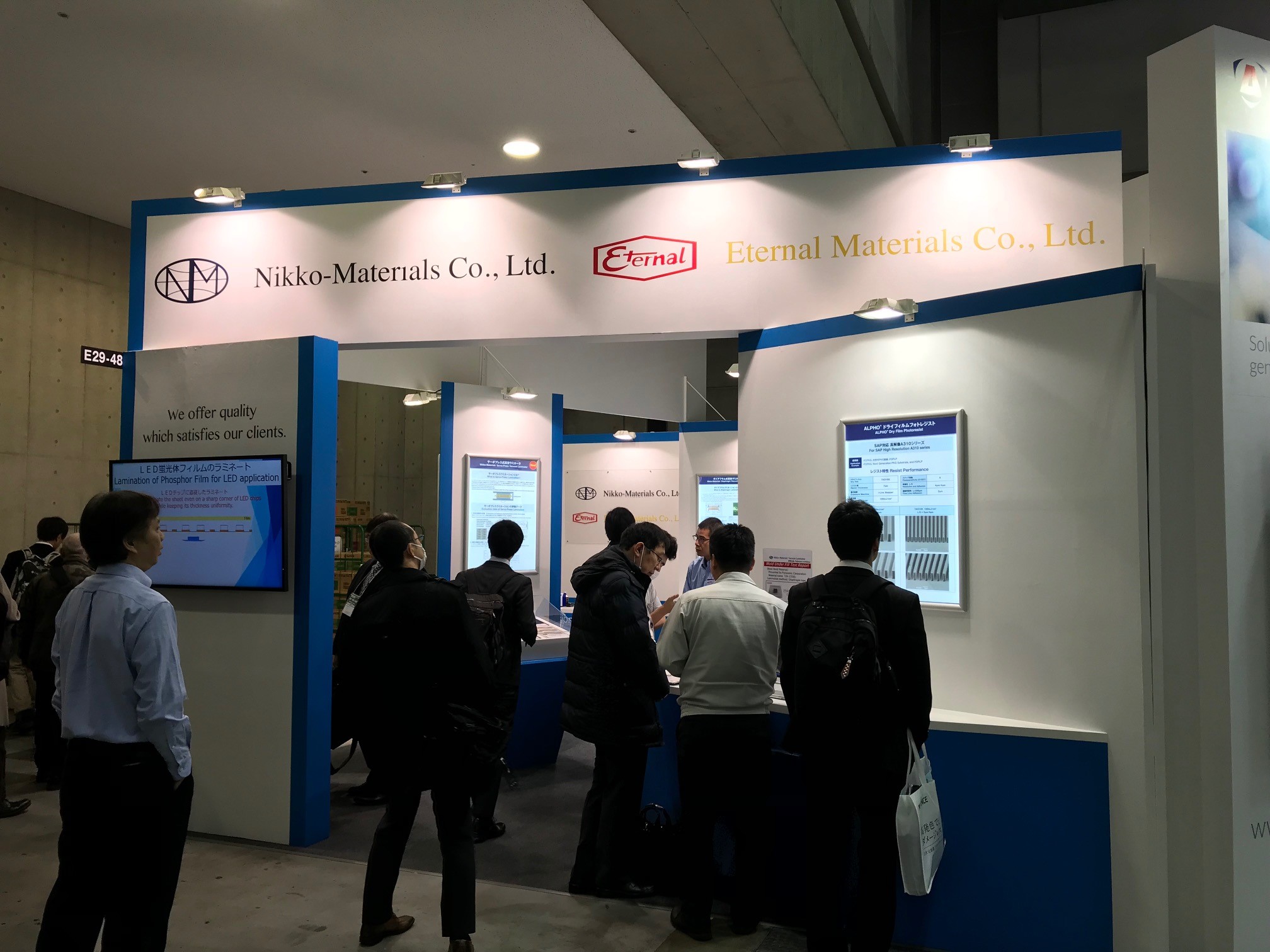 Eternal Corporation at NEPCON JAPAN 2018 – 47th Electronics R&D and Manufacturing Technology Expo